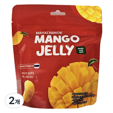 瑪哈茶諾芒果果凍, 100g, 2個