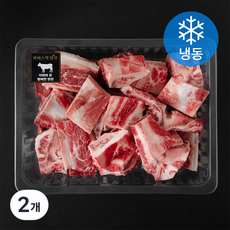 파머스팩 한우 잡뼈 탕용 (냉동), 2개, 2kg