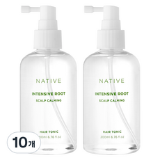 아브카 네이티브 인텐시브 루트 카밍 두피케어 탈모증상완화 헤어토닉, 200ml, 10개