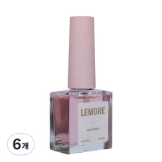 르모어 네일아트 매니큐어 하드너 스트렝스너, 6개, 10ml