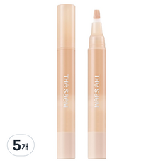 더샘 커버 퍼펙션 펜 컨실러 4ml, 라이트베이지, 5개
