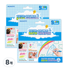 문교 욕실 크레용 MWBC-5A, 5색, 8개