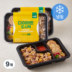 아임닭 다이어트 도시락 단호박영양밥 닭가슴살 매콤청양 스테이크 (냉동), 230g, 9개