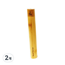 험블브러쉬 대나무 칫솔 빨대 케이스, 2개