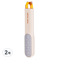 Lucy Market 2IN1 去角質器 橘色 3.5 x 19 cm, 2個, 1入, 300g