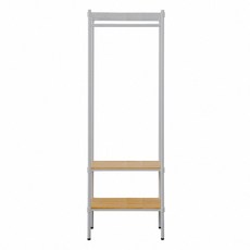 dayneeds 日需百備 松木烤漆三層單桿衣櫥, 白色, 3層