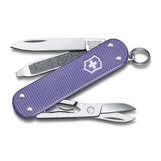VICTORINOX 瑞士維氏 5用鋁合金瑞士刀 VICT-0.6221 58mm 紫色 16.5g, 1個