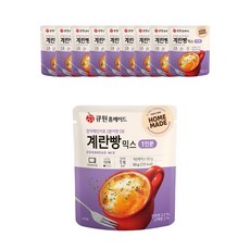 큐원 홈메이드 계란빵믹스 전자레인지용, 10개, 50g