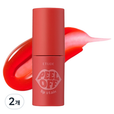 ETUDE Dear Darling 可撕式唇釉, 01 乾燥玫瑰, 2個