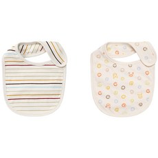 withorganic 印花圍兜2件組 9號