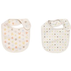 withorganic 印花圍兜2件組 10號