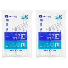 WHASHIN 大號熱熔膠條, 2包