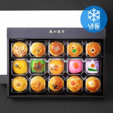엠케이크 우리밀만쥬 10구 + 화과자 5구 선물세트 625g(냉동), 1세트