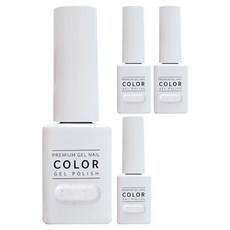 더젤 프리미엄 젤네일, 235호 나비다드 화이트, 10g, 4개