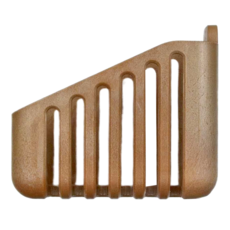 ARKY 約書亞直立式肥皂盒套裝, 3D專利設計，TPE高抗菌材質，窄版+寬版, 樹紋, 1組