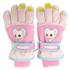 Raphael Wish Cat 女童用極光滑雪手套