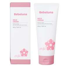 BEBELUNA 溫和潤膚霜, 200克, 1個