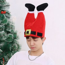 聖誕老人褲子造型帽, 混色, 1入