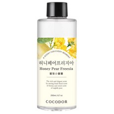 COCODOR 珂珂朵爾 室內擴香 補充瓶, 蜜梨小蒼蘭, 200ml, 1瓶