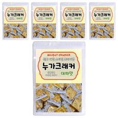 설화 대만 스타일 프리미엄 누가크래커 대파맛, 200g, 5개