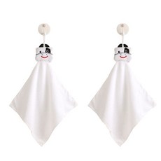 클레어라 동물 주방 핸드타월, 젖소, 2개