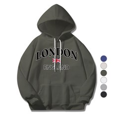 ILLUSO 男女通用 London England 柔軟特級雙面連帽T恤