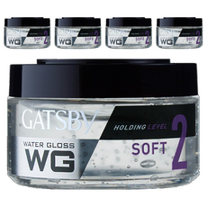 GATSBY 髮膠 灰 SOFT, 150g, 5件