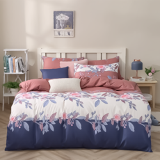 藍貓BlueCat 台灣製造 銀離子抗菌印花床包