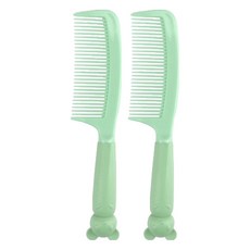 鯨魚馬卡龍可愛動物梳子, 2個, 薄荷鼠