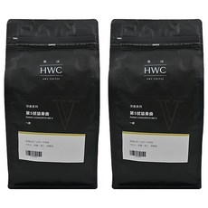 HWC 黑沃咖啡 序曲系列 第5號協奏曲 阿拉比卡 CQI國際杯測評審監製, 咖啡豆(無研磨), 454g, 2包