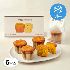 무화당 저당 단호박머핀 (냉동), 195g, 6박스