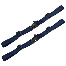 DIBOTE 迪伯特 織帶背包防滑胸扣帶哨子 W3204-2-BU, 藏青色, 2個