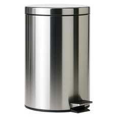 스텐페달 휴지통 3L, 혼합 색상