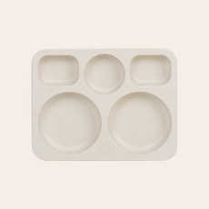 Motherworks 嬰幼兒用 Cozy CXP 木質托盤餐盤, 自然色, 單品, 1個