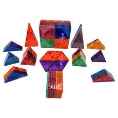 PicassoTiles 畢卡索 磁力片積木 經典101片組, 1組