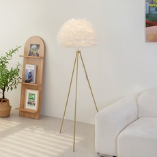 스피아노 블루밍 구스 장스탠드 SS-1310-1, 골드