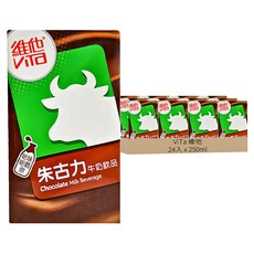 ViTa 維他 朱古力牛奶飲品, 250ml, 24入