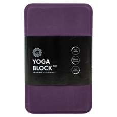 Miracle 墨瑞革 一體成形環保高密度瑜珈磚 50D 23 x 14 x 8cm 450g, 天霄紫, 1個