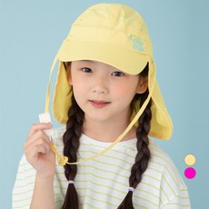 Lolly Tree 童款素色遮陽帽附帶哨子