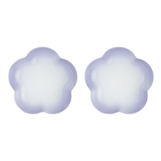 LE CREUSET 瓷器花型盤, 淡粉紫, 2個