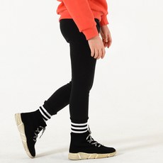 Kids Recipe 兒童款絨毛羅紋束口內搭褲