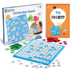가베가족 안녕 120 수배열판 활동 키트 세트, 1세트