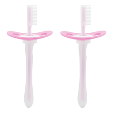 Basilic 貝喜力克 矽膠牙刷, 2支, 顏色隨機