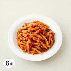 순봉이네 부뚜막 무생채무침, 350g, 6개