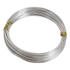 手工藝彩色鐵絲 1.5mm, 銀色, 1個