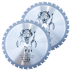 塔斯馬奇 金屬用圓形鋸片 185mm, 2個