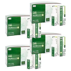 뉴메딕 과산화수소수 스프레이 60ml x 10p, 4개, 600ml