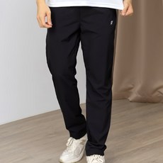 GIAT 吉亞特 UPF50+ 極輕量機能零感運動褲 素面男款, 100% 聚酯纖維, 台灣製造, 2L, 黑色