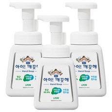 LION 獅王 廚房用洗手慕斯 羅勒香, 250ml, 3個