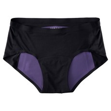 GoMoond 月亮褲 無痕夜用中腰吸血內褲, 靜謐黑